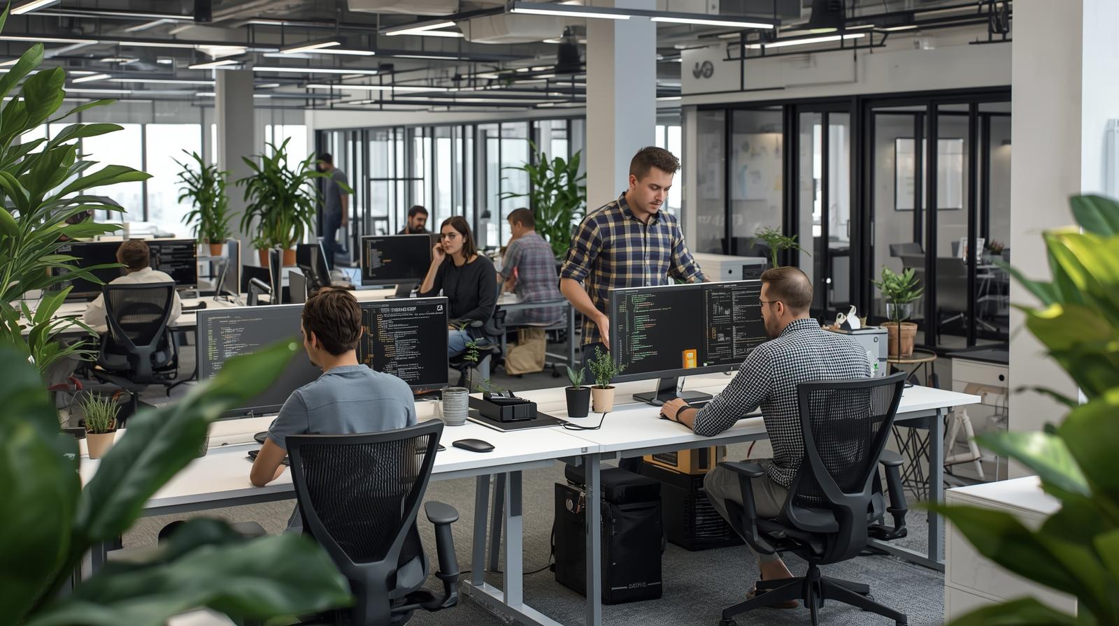 Biroul Rheinsystems - Poziții Hibrid și On-site